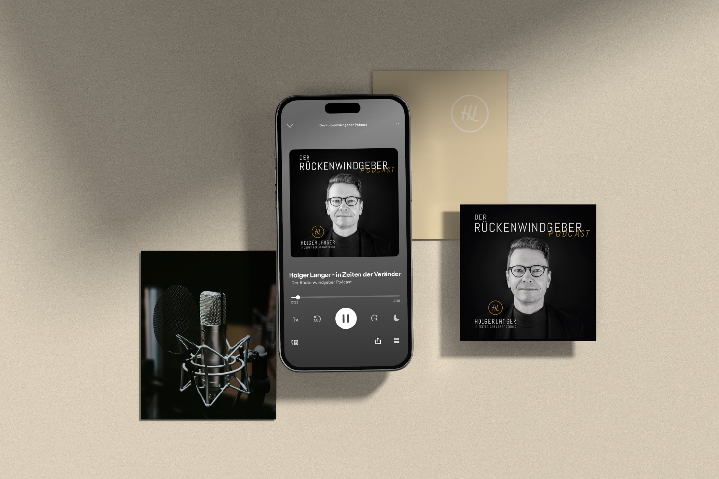 Podcast Rückenwindgeber von Holger Langer